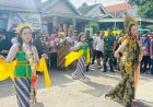 Satgas TMMD ke-126 Kodim 0815/Mojokerto Laksanakan Pengamanan Festival Pesta Rakyat di Desa Sumbertanggul