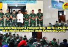 Kodim 0815/Mojokerto Peringati Isra’ Mi’raj 1447 H/2026 M di Masjid Roudhotul Iman Korem 082/CPYJ