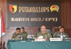 Kawal Percepatan KDKMP, Danrem 082/CPYJ Ikuti Arahan Wakil Panglima TNI Dalam Vicon